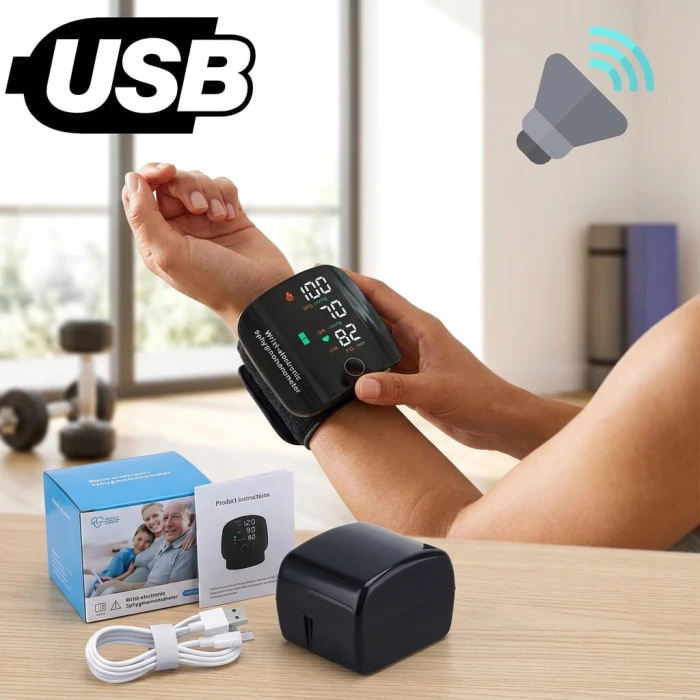 Rechargeable Digital Blood Pressure Monitor